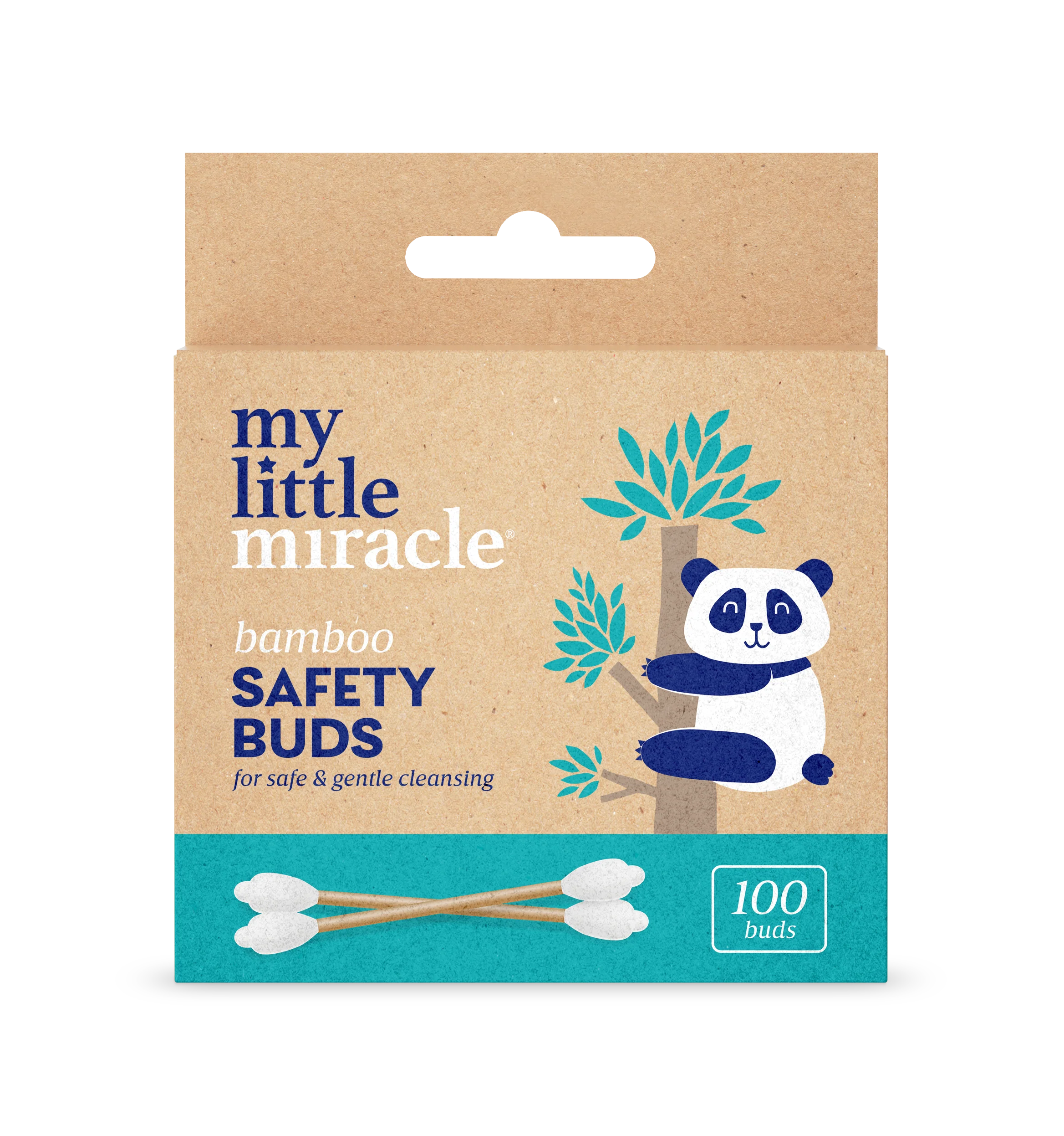 My Little Miracle Bamboo Safety Buds 100's