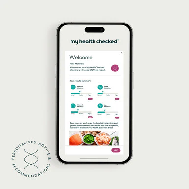 MyHealthChecked Vitamins & Minerals DNA Test - Image 5