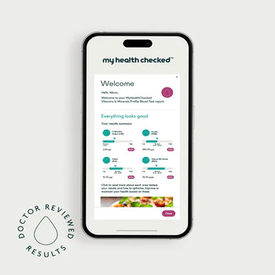 MyHealthChecked Vitamins & Minerals Profile Test - Image 5
