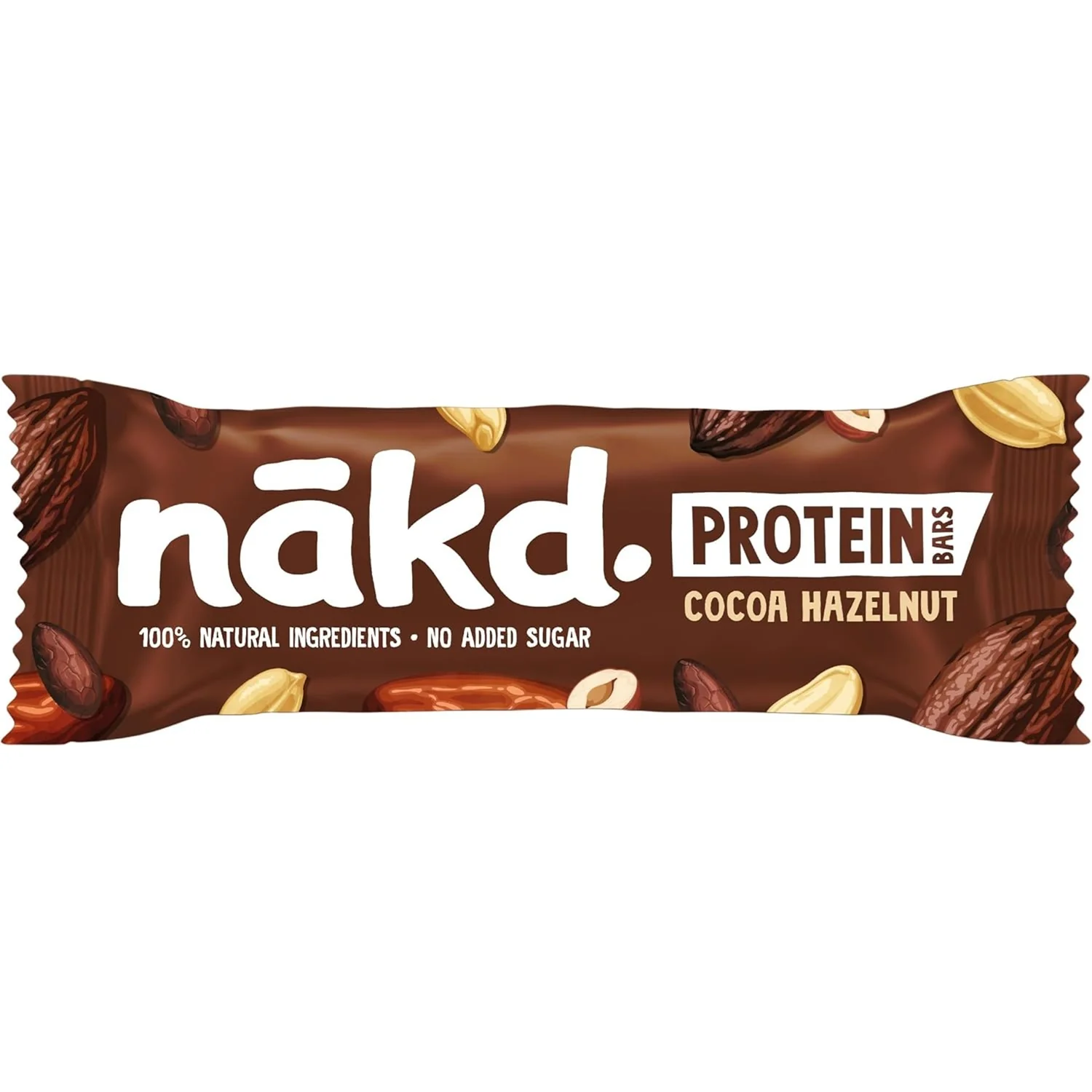 Nakd. Protein Bars Cocoa Hazelnut 16x45g - Image 2