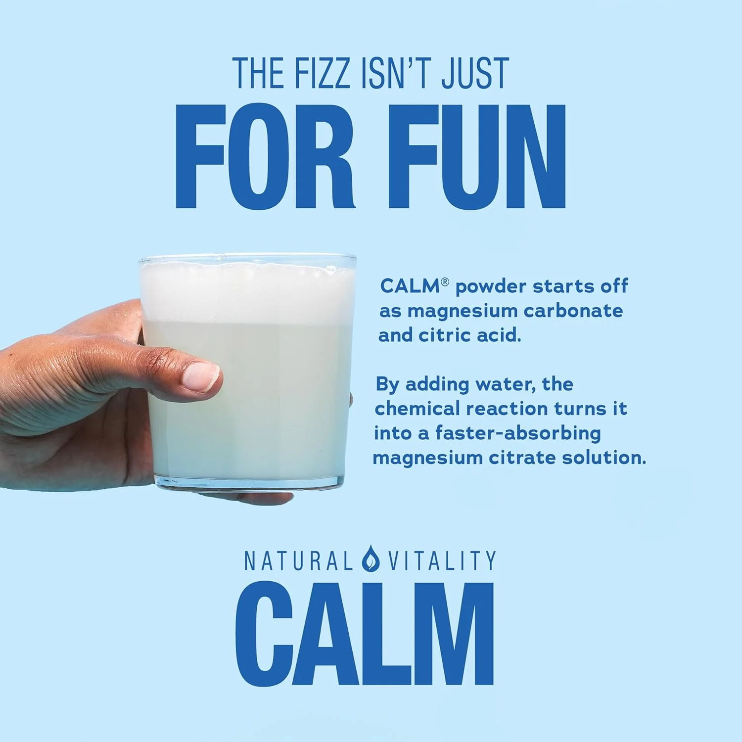 Natural Vitality Calm Relaxing Drink Mix Unflavoured 400g - Image 3