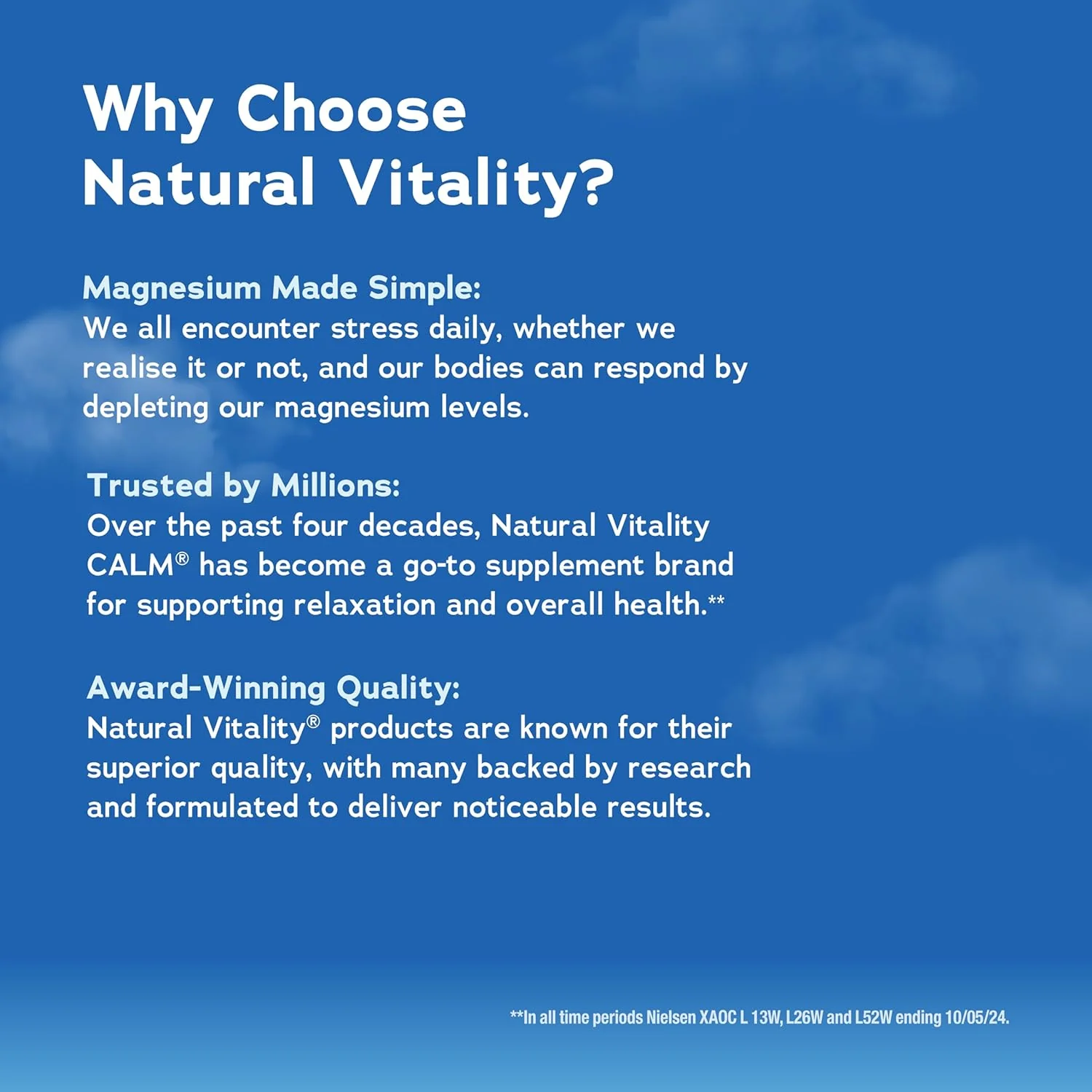 Natural Vitality Calm Relaxing Drink Mix Unflavoured 400g - Image 7