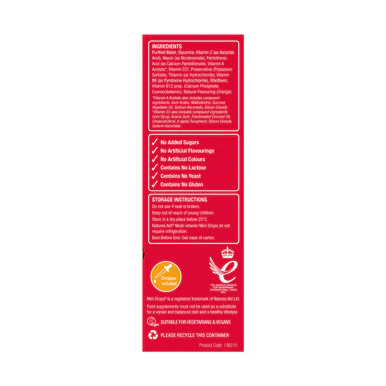 Natures Aid Children's Multi-vitamin Mini Drops 50ml - Image 3
