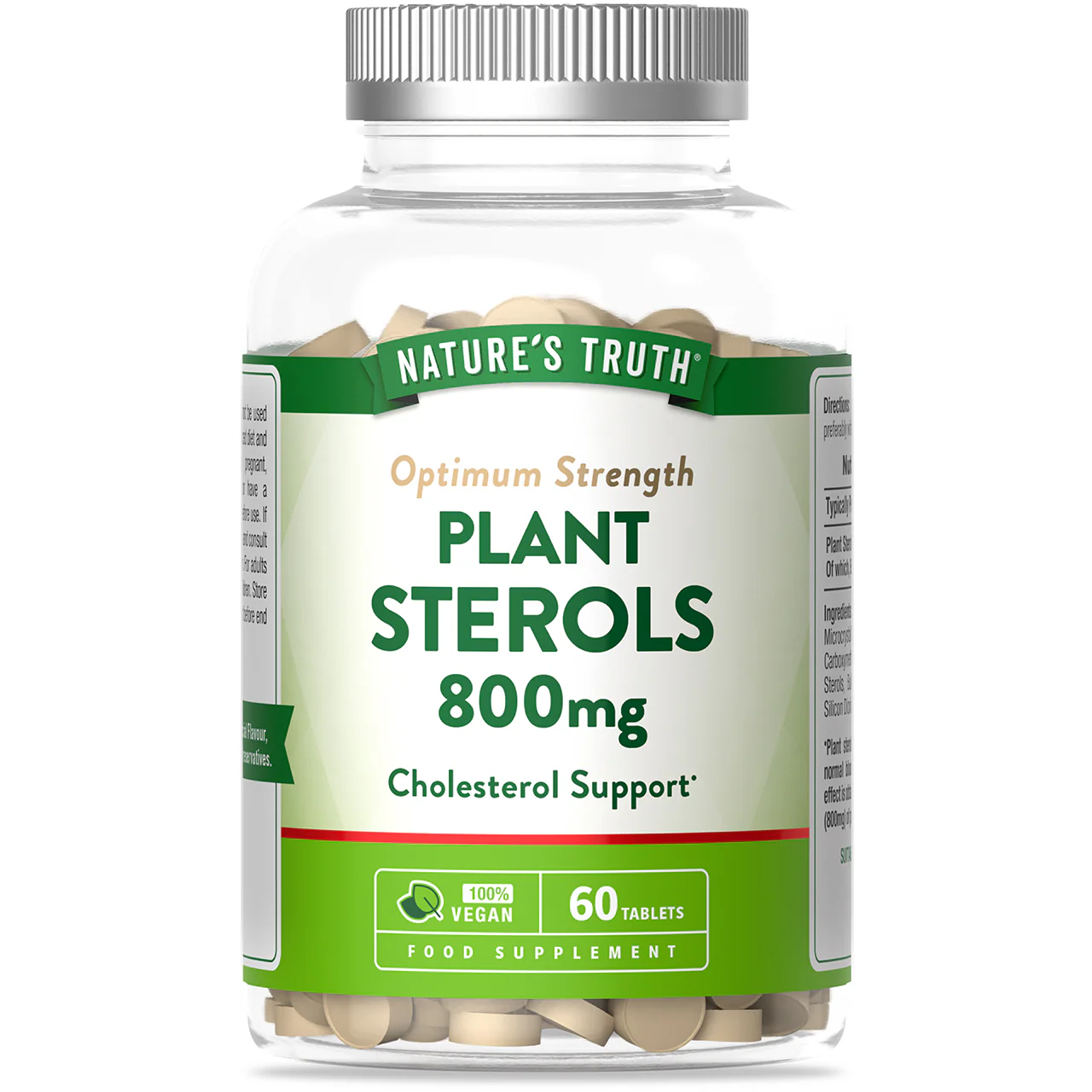 Nature's Truth Plant Sterols 800mg 60 Tablets