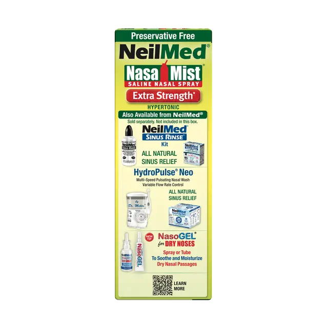 Neilmed NasaMist Hypertonic (Congestion relief) Saline Spray 125ml