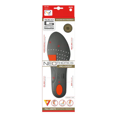 Neo G NeoThotics Pro-Expert Full Length Orthotic Insoles - Medium