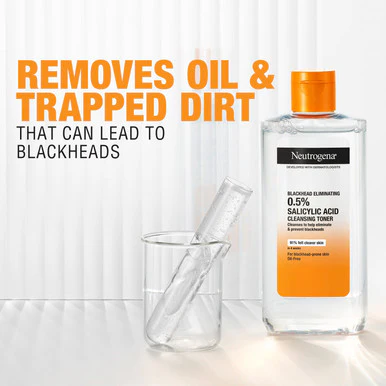 Neutrogena Blackhead Eliminating Cleansing Toner 200ml - Image 4
