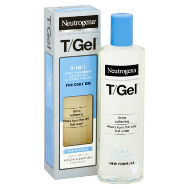 Neutrogena T/Gel 2 in 1 Anti-Dandruff Shampoo & Conditioner 250ml - Image 3