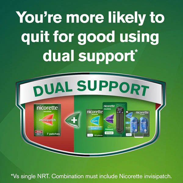 Nicorette Invisi Patch Step One 25mg 7 Pack - Image 7