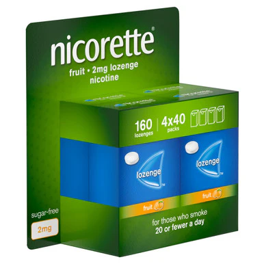 Nicorette Fruit Lozenge 2mg 160 Pack - Image 5