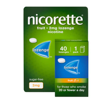 Nicorette Fruit Lozenge 2mg 40 Pack