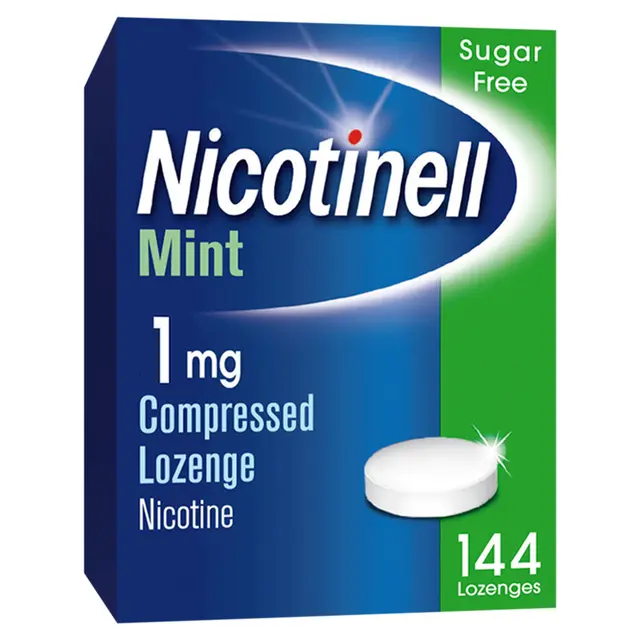 Nicotinell 1mg Mint Lozenges 144 Pieces x 3