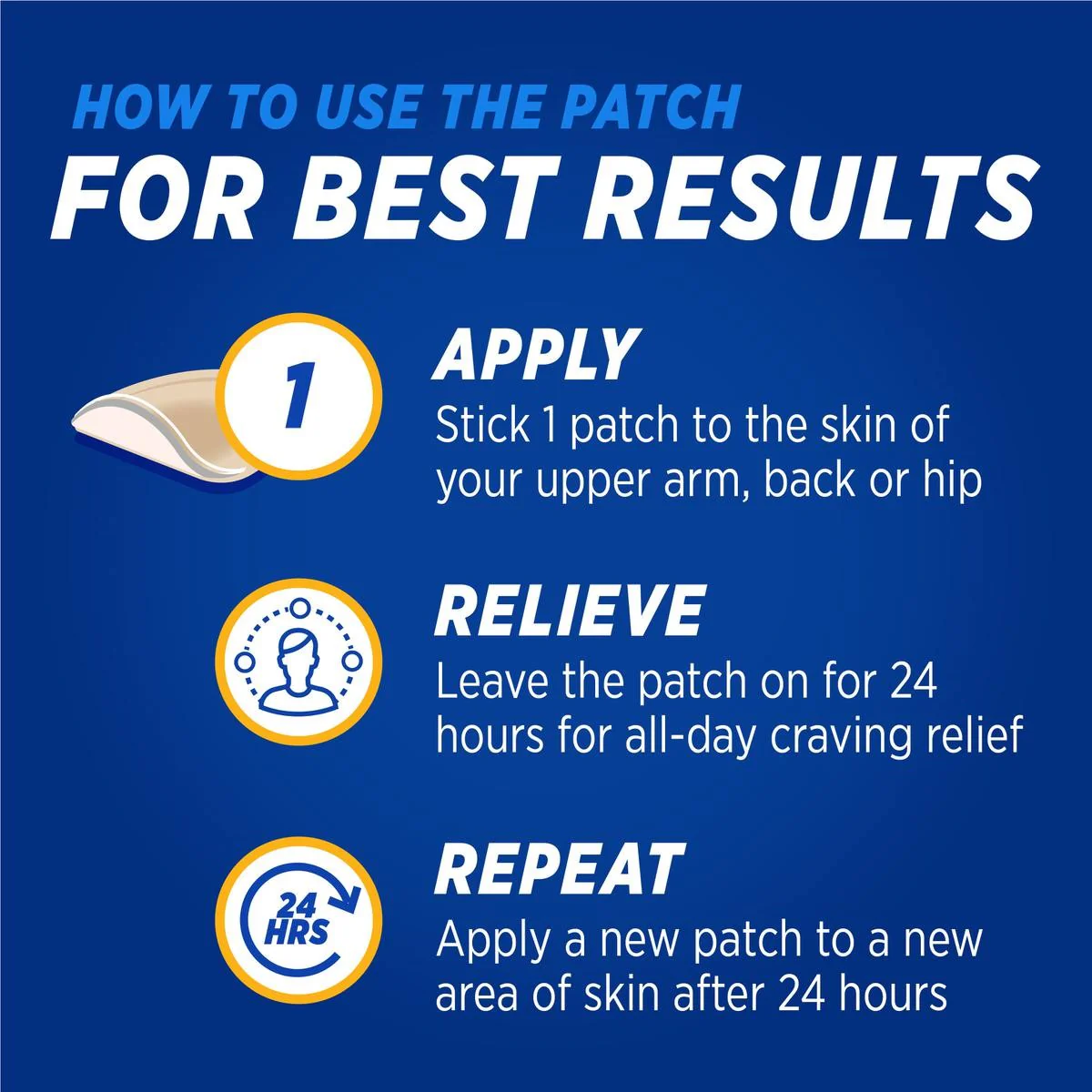 Nicotinell 24 Hour Patches Step Two 14mg 7 Pack - Image 4