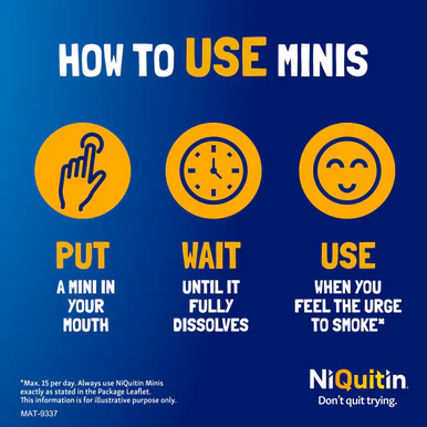 NiQuitin Minis 2mg Citrus Lozenges 60 Pack - Image 4