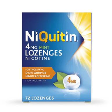NiQuitin Mint Lozenges 4mg 72 Pack