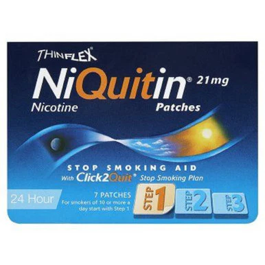 NiQuitin Step One Patches 21mg 7 Pack