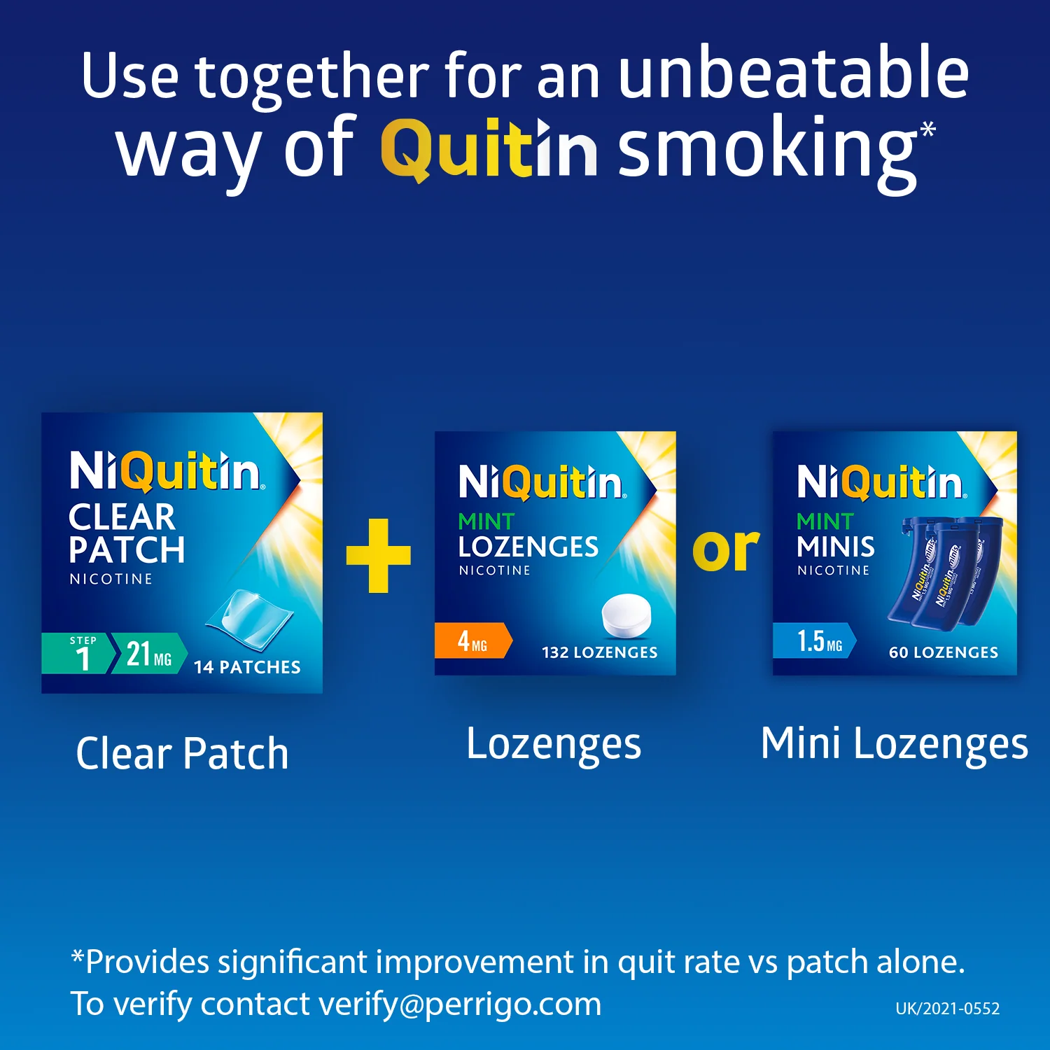 NiQuitin Pre-Quit Clear Patches 21mg 7 Pack - Image 8