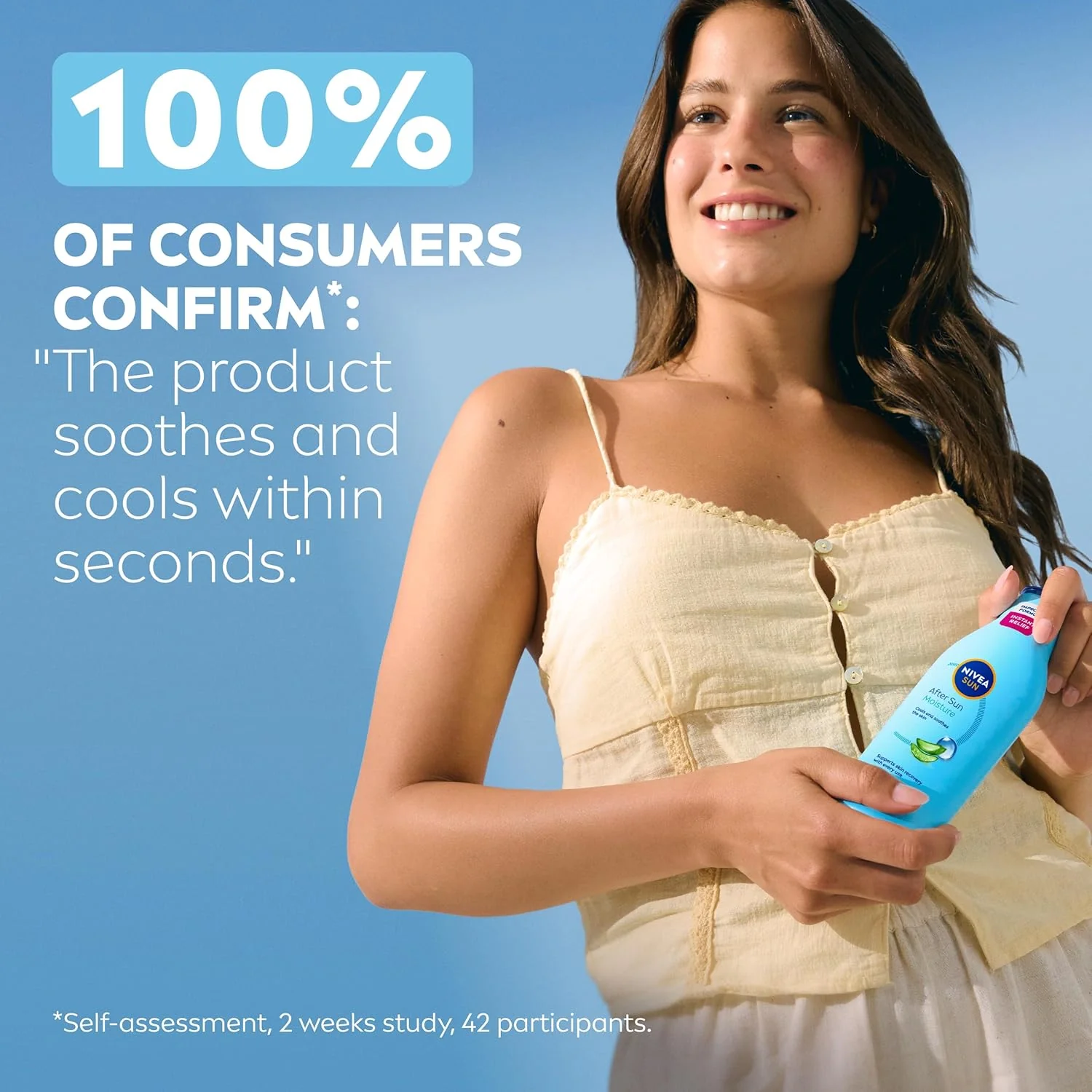 Nivea Sun After Sun Moisturising Lotion with Aloe Vera 200ml - Image 7