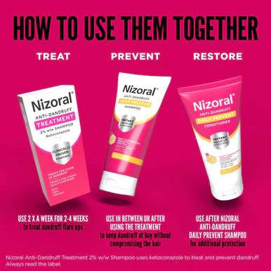 Nizoral Dandruff Shampoo 100ml - Image 3