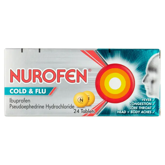 Nurofen Cold and Flu 24 Tablets