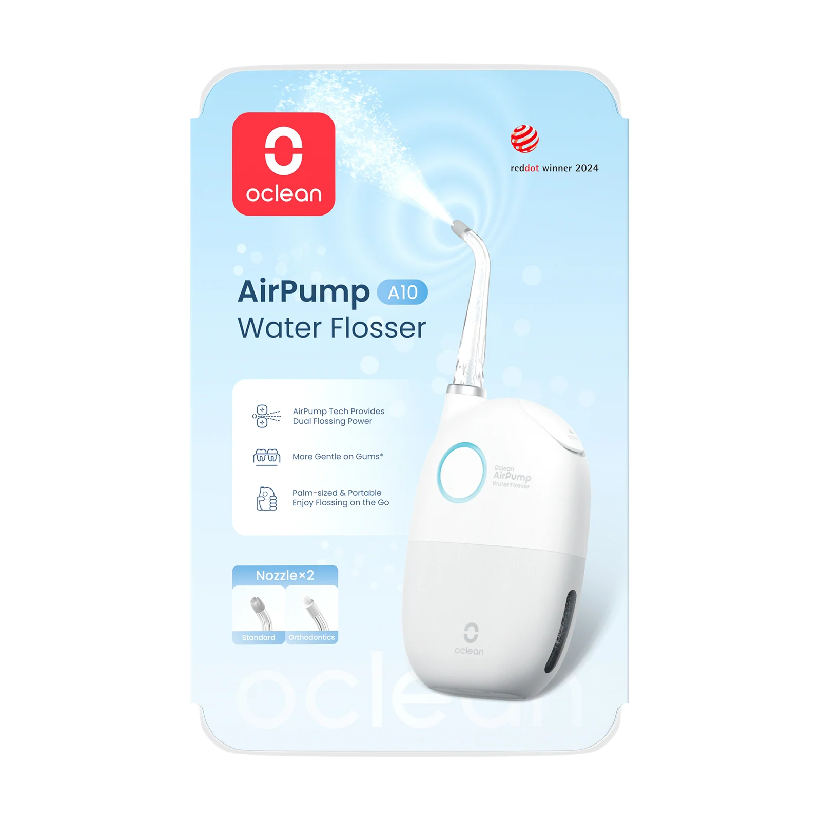 Oclean AirPump A10 Water Flosser White - Image 5