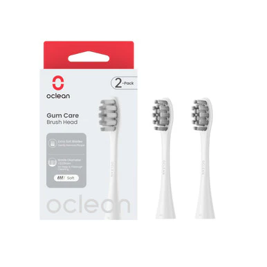 Oclean Gum Care Brush Head 2 Pack White