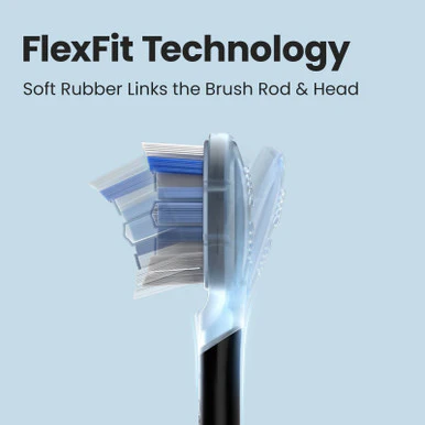 Oclean Ultra Clean Brush Head 6 Pack White - Image 2