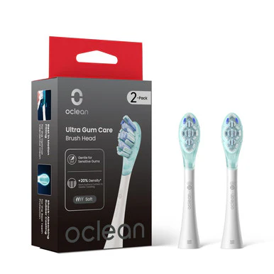 Oclean Ultra Gum Care Brush Head 2 Pack White