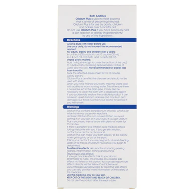 Oilatum Plus Antiseptic Bath Emollient 500ml - Image 2