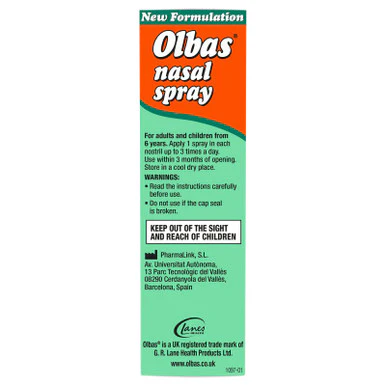 Olbas Nasal Spray 20ml - Image 3
