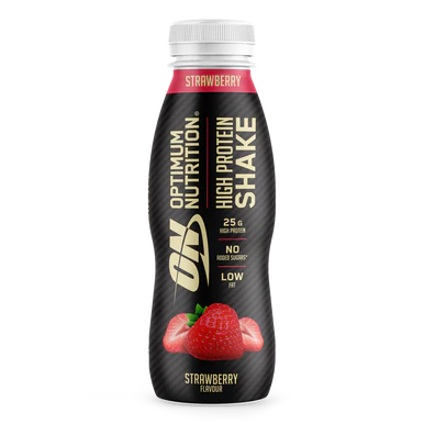 Optimum Nutrition High Protein Shake Multipack - Strawberry 330mlx12 - Image 2