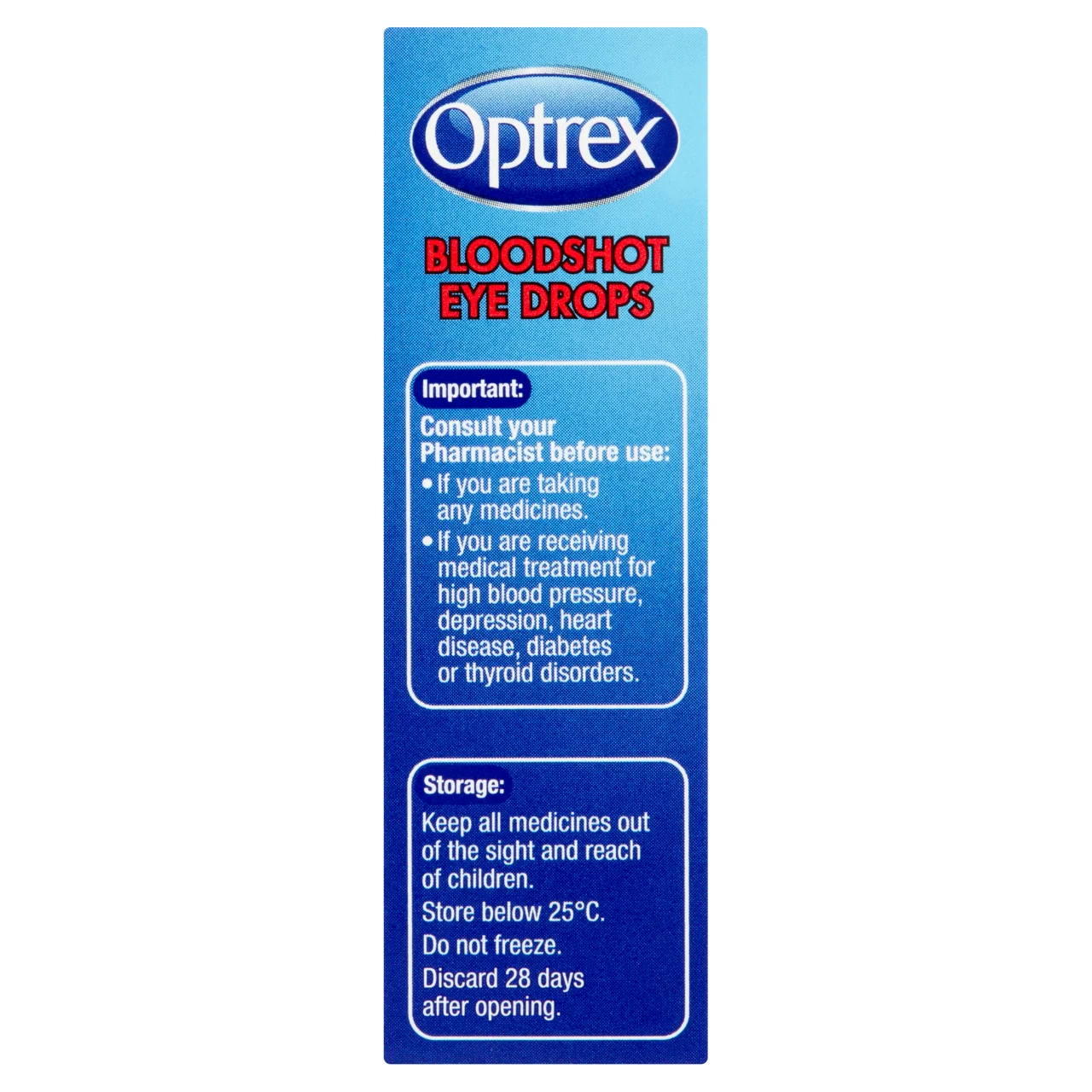 Optrex Bloodshot Eye Drops 10ml - Image 3