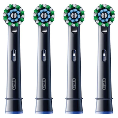 Oral-B Cross Action Refill Head Black 4 Heads - Image 3