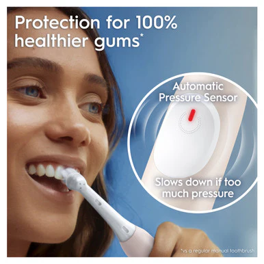 Oral-B iO2 Pink Electric Toothbrush - Image 3