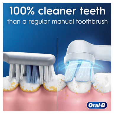Oral-B iO2 Pink Electric Toothbrush - Image 4