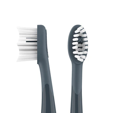 Ordo Sonic Brush Heads Charcoal Grey 4 Pack - Image 2