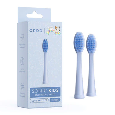 Ordo Sonic Kids Battery Brush Heads - Squishmallows Samir