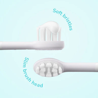 Ordo Sonic Kids Rechargeable Brush Heads - White - Image 2