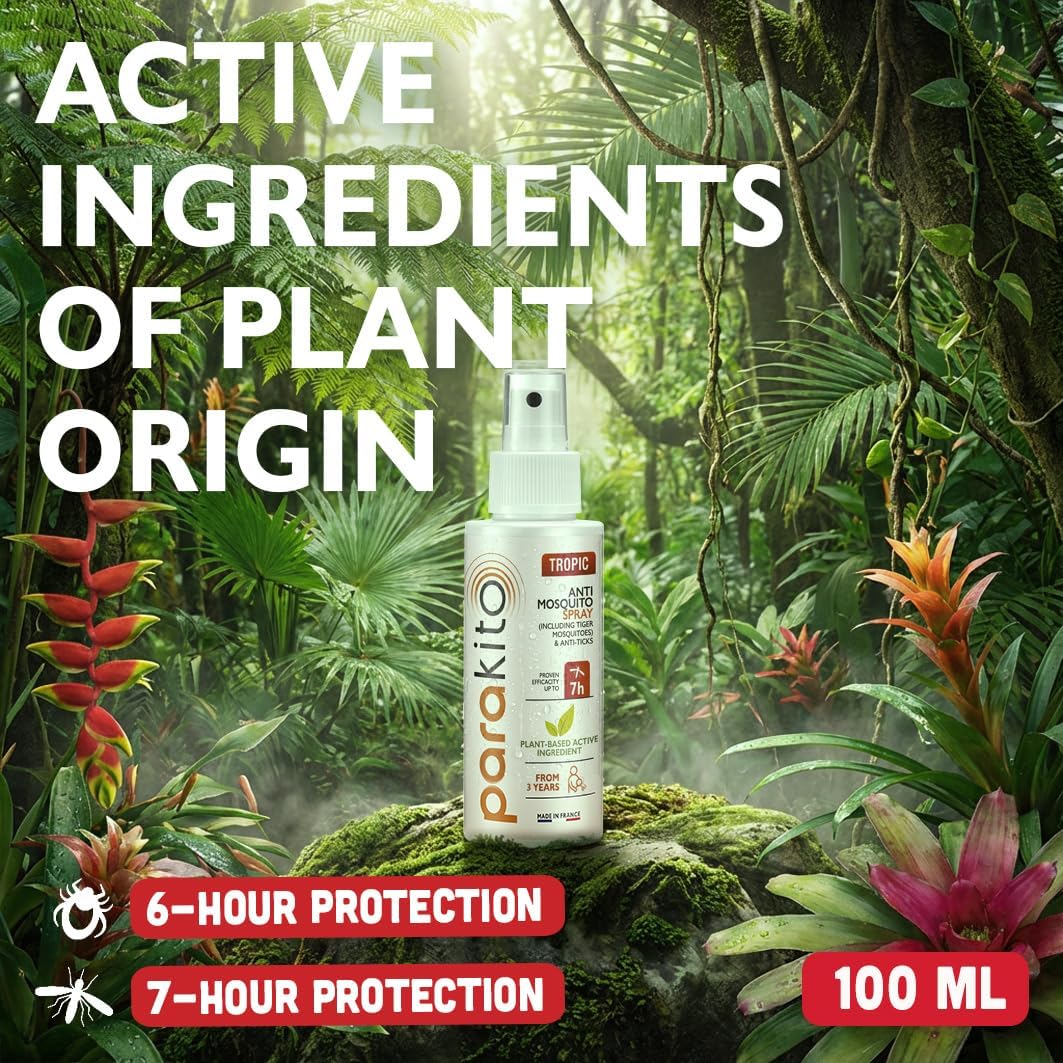 Parakito Tropic Mosquito Spray 100ml - Image 4