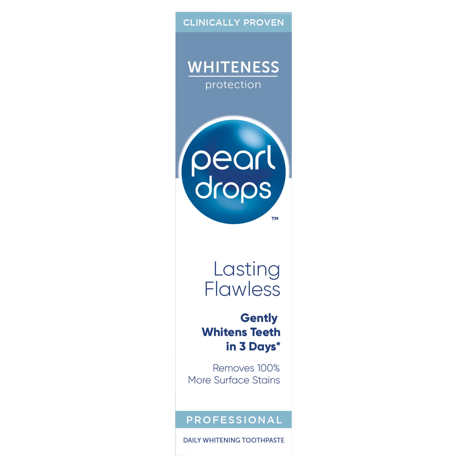 Pearl Drops Lasting Flawless Daily Whitening Toothpaste 75ml