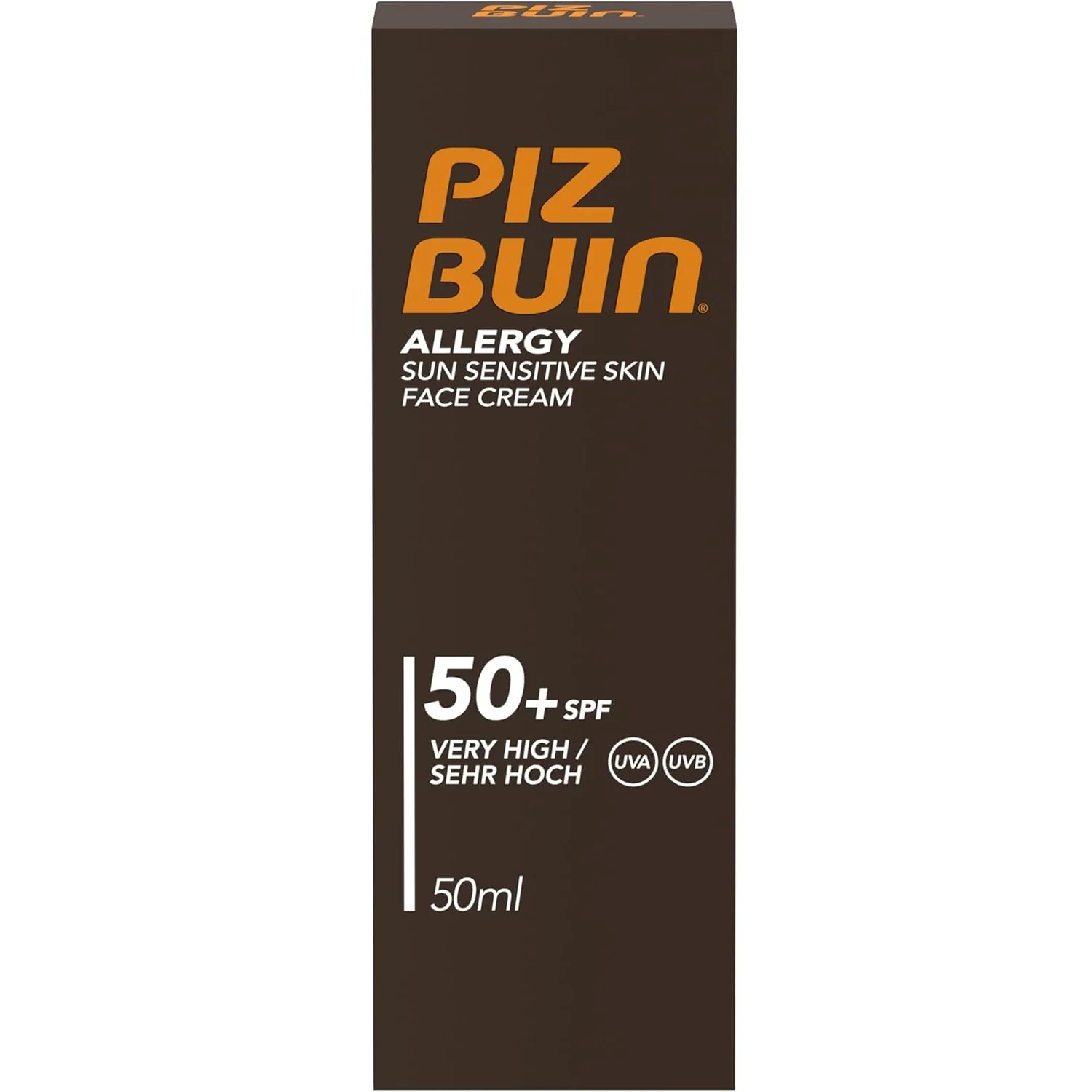 Piz Buin Allergy Sun Face Cream SPF 50 50ml