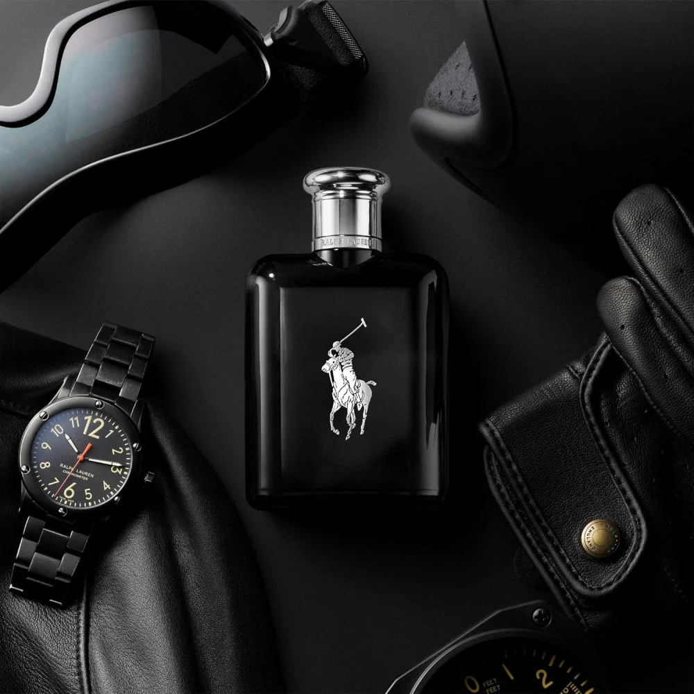 Ralph Lauren Polo Black Eau De Toilette 125ml - Image 4