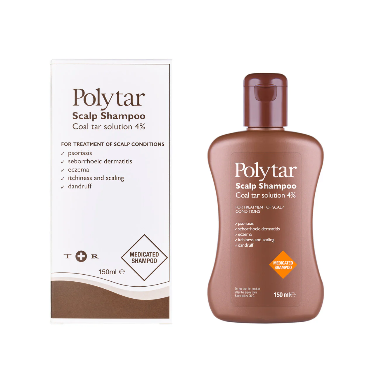 Polytar Scalp Coal Tar Shampoo 150ml - Image 4