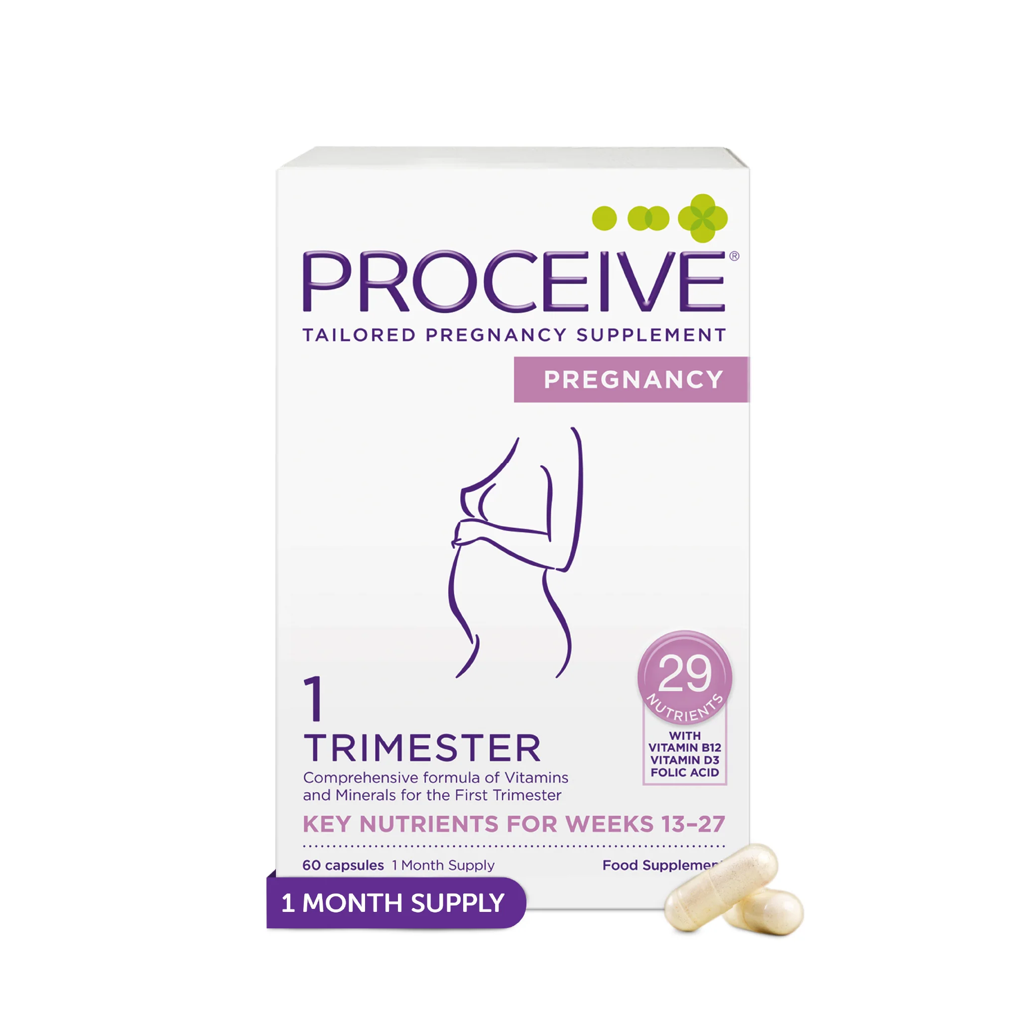 Proceive Trimester 1 60 Capsules