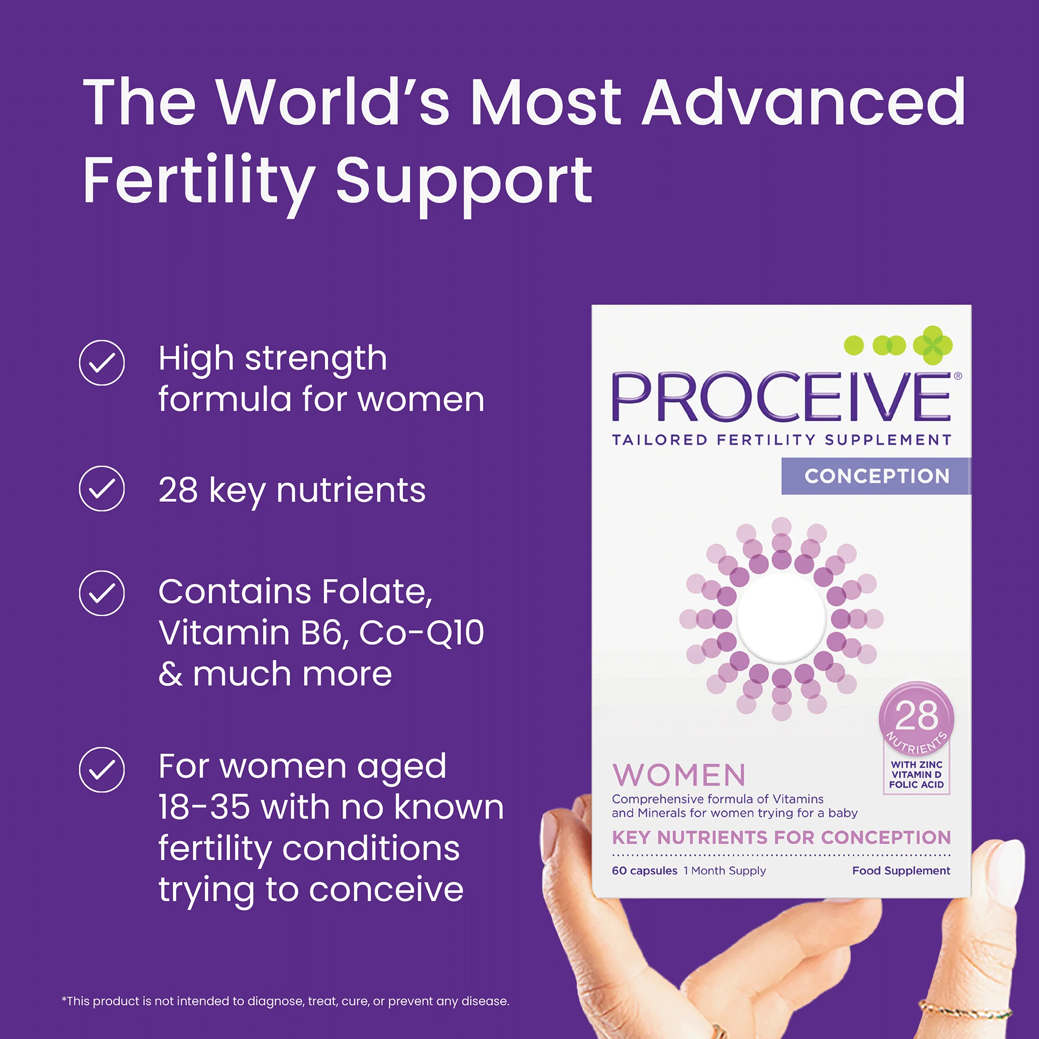 Proceive Women 60 Capsules - Image 2