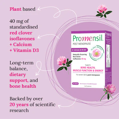 Promensil Post Menopause Aftercare 30 Tablets - Image 3