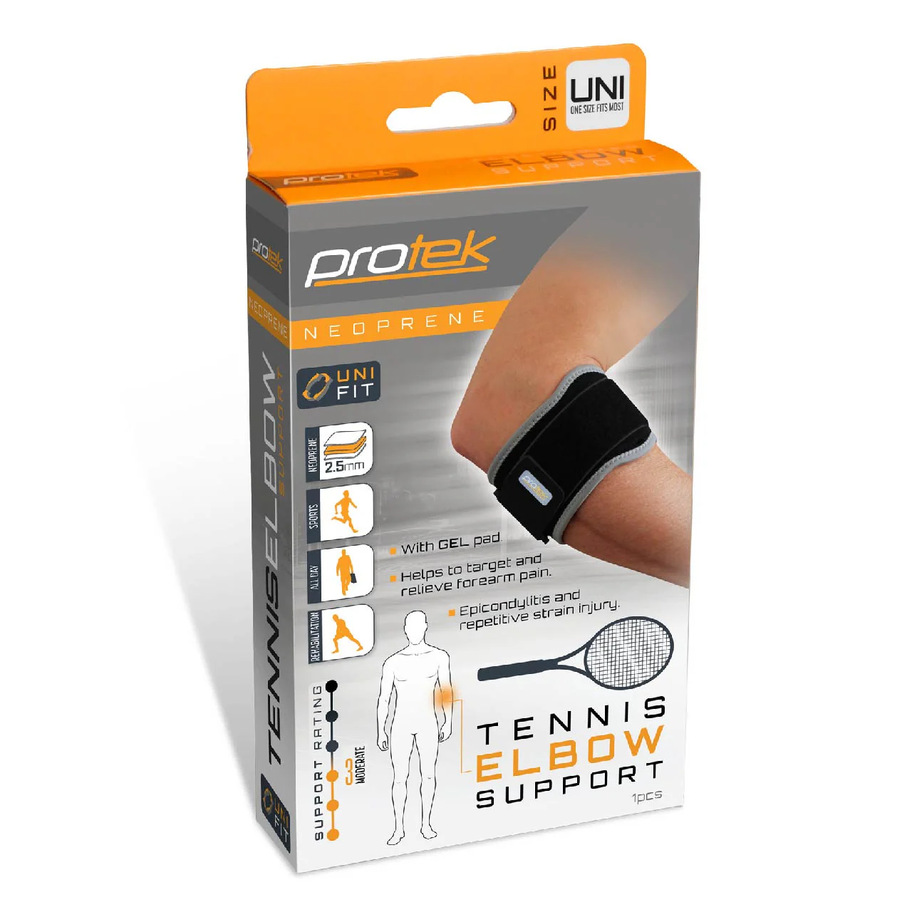 Protek Neoprene Tennis Elbow Support - Universal