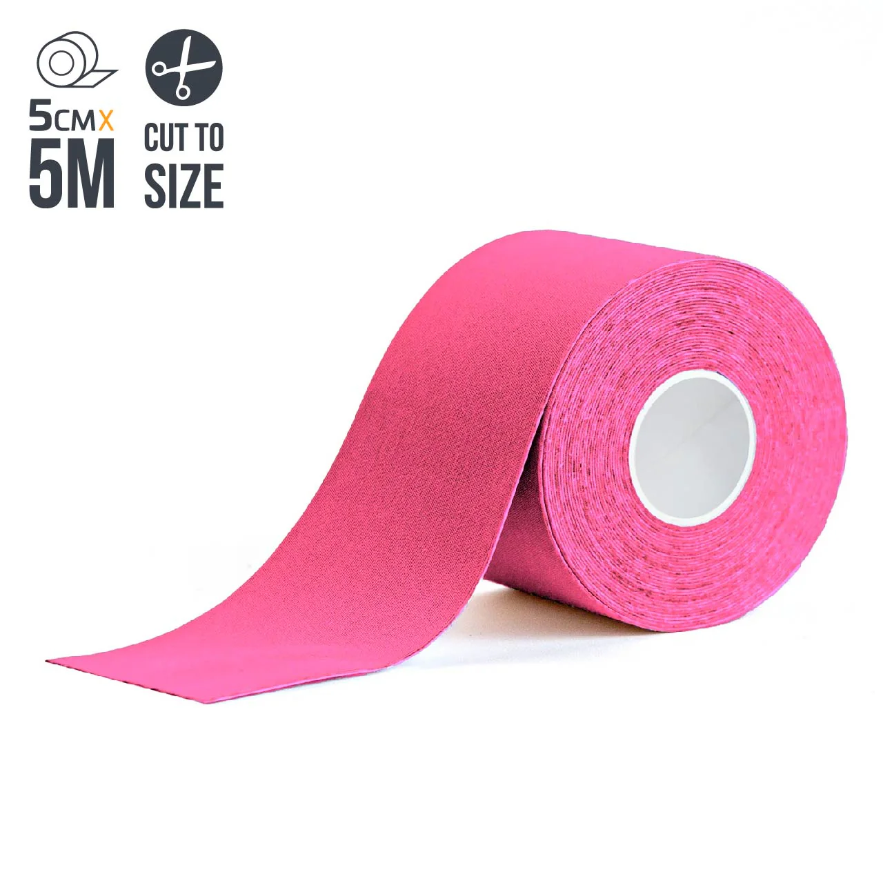 Protek TEKTAPE Kinesiology Tape 5cm x 5m Pink - Image 2