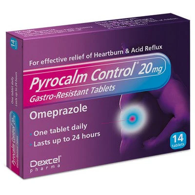 Pyrocalm omeprazole 20mg tablets