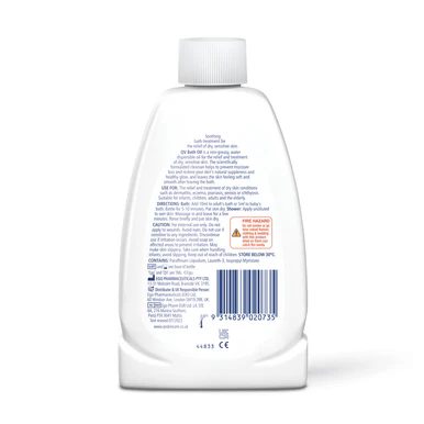 QV Bath Oil 250ml - Image 2